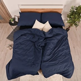 EMI Navy flanel ágyneműhuzat