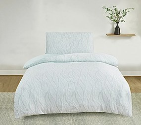 Harmony damaszt jacquard lapok világoszöld 200x140cm+90x70cm TiaHome
