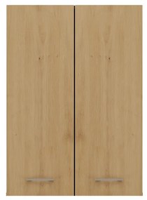 Pola mini DD felső fürdőszoba szekrény, antracit-tölgy