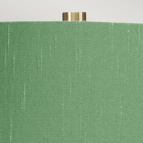 Elstead Lighting Isla ISLA-AB-TL-GREEN Asztali lámpa 1x60 W/E27