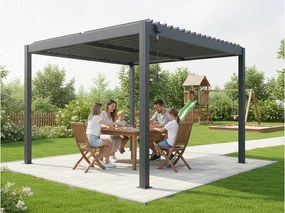 bioklimatikus pergola LANITPLAST BASIC 3x3 m LG4292