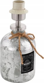 Whiskey Asztali Lámpa Ø11cm Acél Eglo Mojada Ezüst