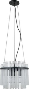 Italux Bonte PND-40929-3A-BK Függőlámpa 3x40W/E14 IP20