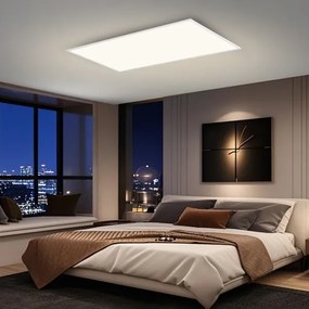 Brilagi - SLIMFRAME LED/80W/230V 120x60 cm dimmelhető mennyezeti lámpa fehér + távirányító