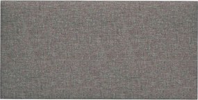 vidaXL Fali Fejtámla 12 pcs Világosszürke 60 x 30 cm szövet