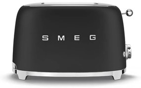 SMEG KENYÉRPIRÍTÓ, retro, 2 szeletes, matt fekete