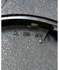 LED mennyezeti lámpa LED/40W/230V 3000/4000/6500K Ø 50 cm fekete