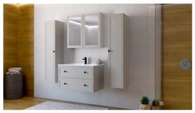 Bondi tükrös fali szekrény 80 cm, krém