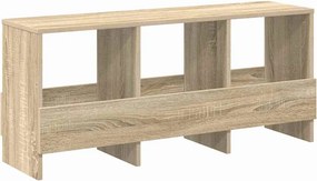 vidaXL Magazin állvány Sonoma tölgy 102 x 30 x 45 cm