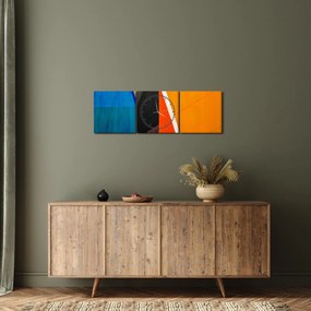 Kép - Geometria (órával) (90x30 cm)