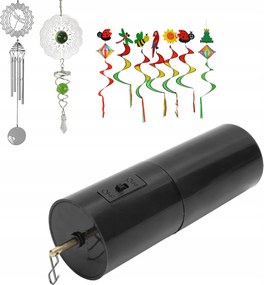 Függő Fekete Forgó Motor Csengőkhöz