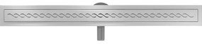 Mexen Flat 360 ° M18 forgó lineáris lefolyó 80 cm króm - 1023080-40