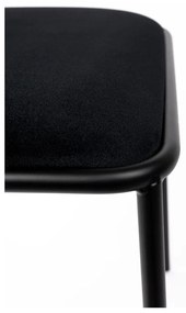 Fekete étkezőszék szett 2 db-os Alba – Zuiver