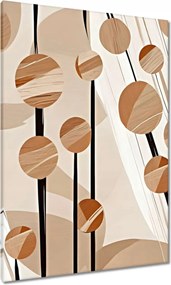 Vászonkép 70x100 Bézs az oszlopokon
