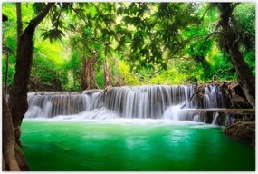 Poszterek 120x80 Tájkép vízesés