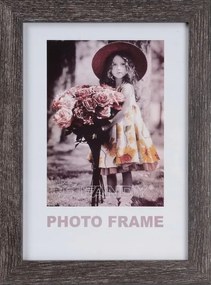 Fa képkeret 15x21 barna modern