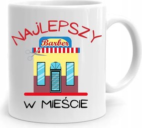 Barber Fodrász Bögre A Legjobb A Városban fényképes nyomattal