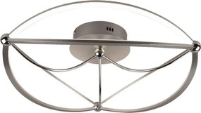 TRIO 621290107 CHARIVARI Modern LED Mennyezeti LĂĄmpa EzĂŒst LED IP20