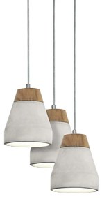 Eglo 95526 - Csillár TAREGA 3xE27/60W/230V