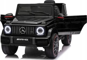 Mercedes AMG G63 4x4 akkumulátoros elektromos kisautó távirányítóval fekete