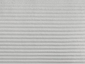 Világosszürke kordbársony kinyitható sarokkanapé (bal oldali) Lucien – Bobochic Paris