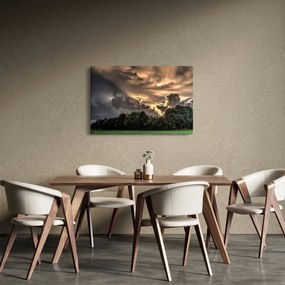 A felhők és az erdő képe (90x60 cm)