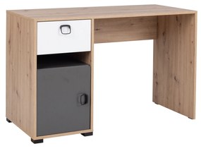 PC asztal Kevyt 8 (artisan tölgy + fehér + grafit). 1087392