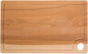 Fa Vágódeszka Téglalap Alakú, Woody Nyéllel 32 X 20 CM Domotti