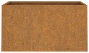 corten acél növénytartó 62x40x39 cm