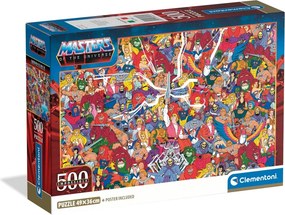 A világ ura Impossible 500 db-os Compact puzzle Clementoni