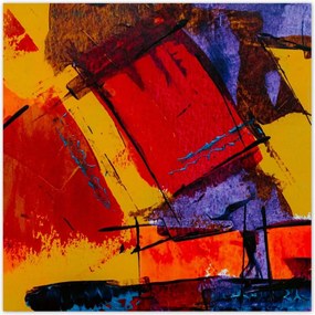 Poszterek 100x100 Absztrakt Halak