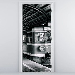 Fotótapéta ajtóra - vonat (95x205cm)