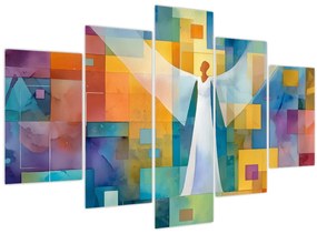 Kép - Geometrikus angyal (150x105 cm)
