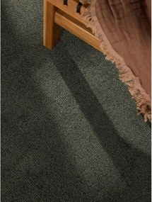 Sötétzöld kézi szövésű gyapjúkeverék kerek szőnyeg ø 160 cm Kari Organic – Villeroy&amp;Boch