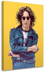 Gario Vászonkép Zene John Lennon színesben - Nikita Abakumov Méret: 40 x 60 cm