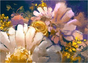 Virágok képe (70x50 cm)