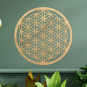 Fa faldekoráció Életvirág szakrális geometria mandala | FOGO