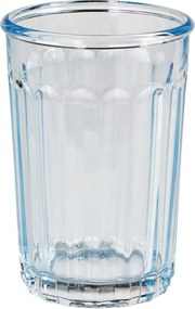 BARETTO üveg vizes pohár 500 ml kék