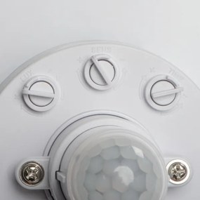 Kanlux 18122- LED mennyezeti lámpa mozgásérzékelővel FOGLER LED/12W/230V átm. 28 cm