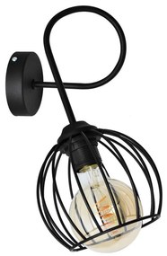 Fali lámpa OXFORD 1xE27/15W/230V fekete
