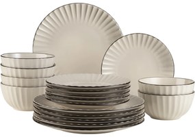 Mäser 18-részes étkészlet OSITA WHITE