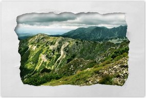 Poszterek 120x80 Tátra Lengyel hegyek Kilátás