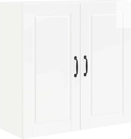 vidaXL Konyhaszekrény Magas Fényű Fehér 80 x 31 x 80 cm Faanyag