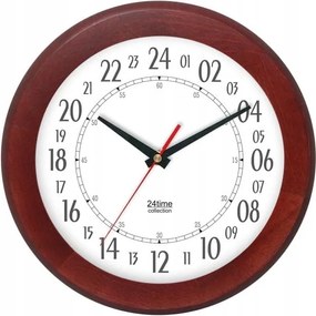 Fából Készült 24 Órás Falióra Atrix 301H24A