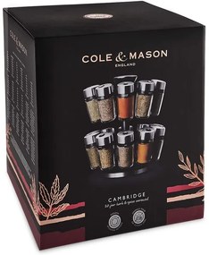 Cole&Mason - MASTER 21 részes forgatható fűszertartó állvány