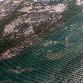 Kép egy hegyi tóról (120x50 cm)