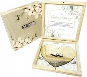 Anyák Napi Doboz Köszönöm Ajándék 14x14cm