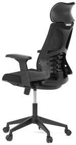 Fekete Hálós Irodai Szék, Hinta Mechanikával. KA-S247 BK