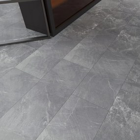 Leziter Fjord márvány mintás sötét szürke Vinyl SPC padló