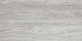 Lépcső Rako Alba szürke 30x60 cm matt DCPSE733.1